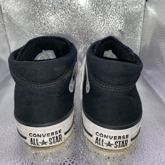 Chuck Taylor Black Converse Mid Padded Ankle - Picture 4 of 5